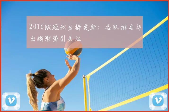 2016欧冠积分榜更新：各队排名与出线形势引关注