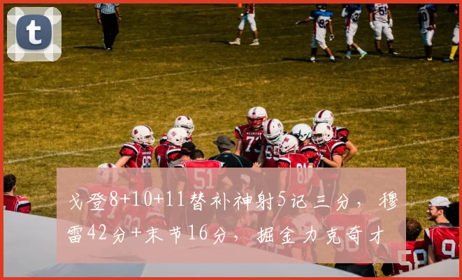 戈登8+10+11替补神射5记三分，穆雷42分+末节16分，掘金力克奇才