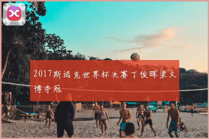 2017斯诺克世界杯决赛丁俊晖梁文博夺冠